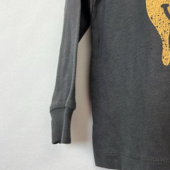Tiny Whales Grey “Happy Holidaze” long sleeve holiday Tee NWT size 2 - Picture 5 of 12